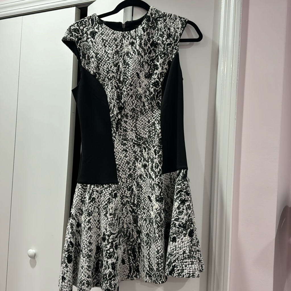 Ted Baker Animal Print Sleeveless Dress